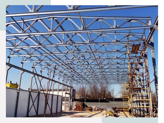 Строительство цехов в Чистополь от 614 руб. под ключ