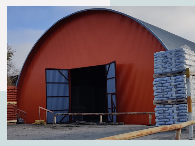 Полукруглые ангары по цене от 614 руб. в Чистополь