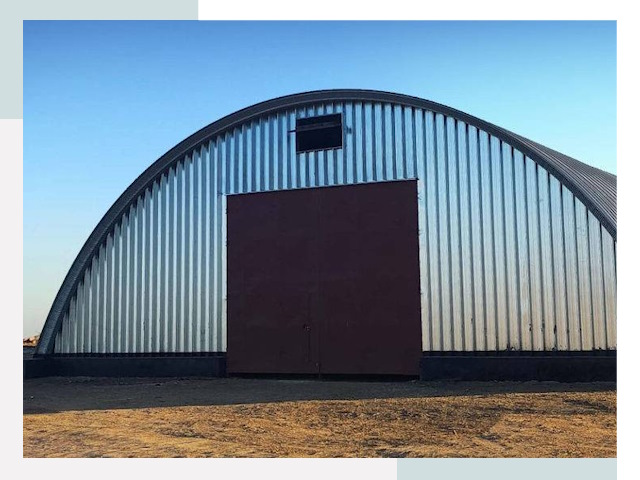 Арочные ангары в Чистополе