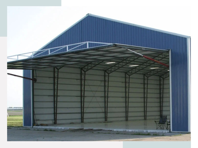 Прямо стенные ангары в Чистополе