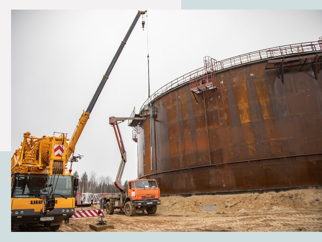 Монтаж резервуаров в Чистополе от 614 руб. за м³