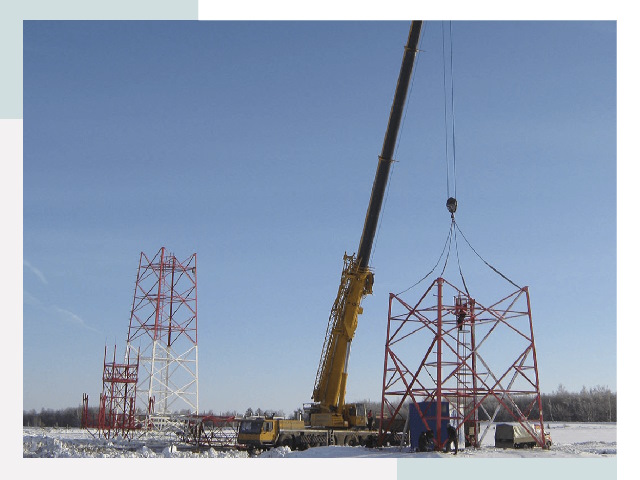 Монтаж вышек связи в Чистополе