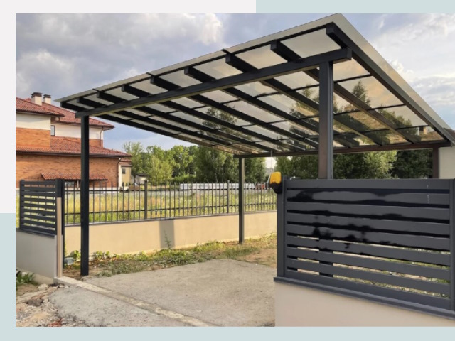 Металлические навесы в Чистополь от 614 руб. за м²