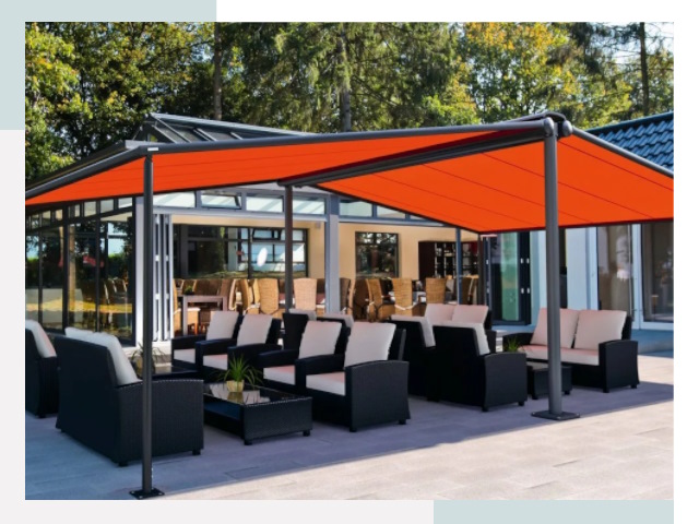 Навесы для кафе и ресторанов в Чистополе