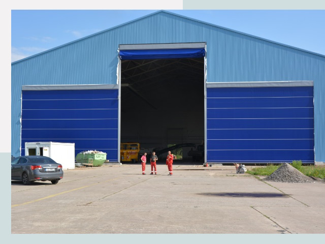 Ангарные ворота в Чистополь от СтальСтрой-Чст по цене 614 руб.