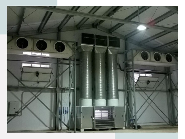 Инженерные системы для ангаров в Чистополе