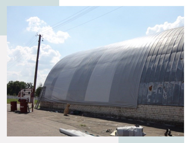 Ремонт ангаров в Чистополе