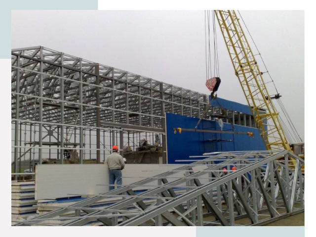 Монтаж ангаров в Чистополе