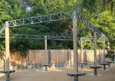 Терраса из металлоконструкций под ключ, проектирование, изготовление и монтаж от СтальСтрой-Чст